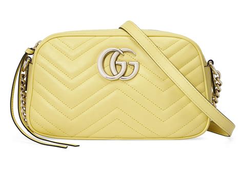 gucci pastel yellow bag|Gucci lilac purse womans.